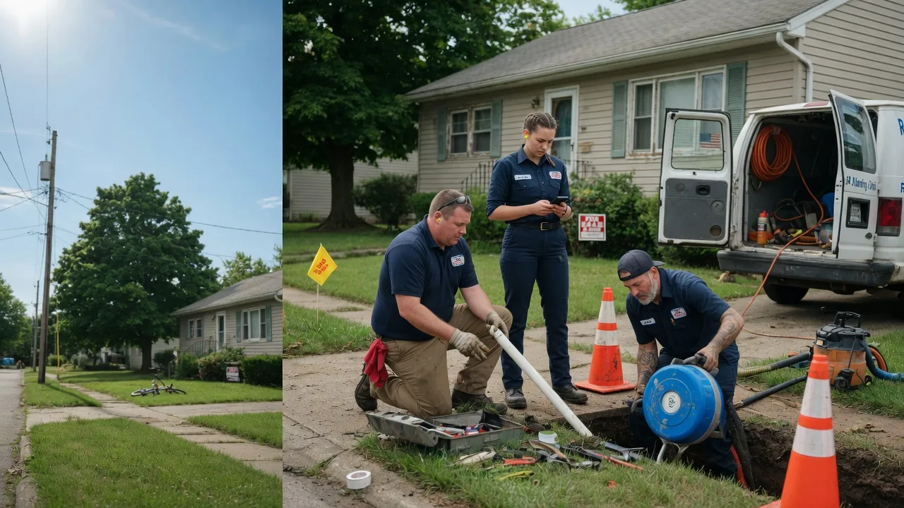 Sewer Line Repair in Liberty Mills, IN near me